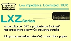 LXZ 1200M/6,3VT 105°C Low ESR