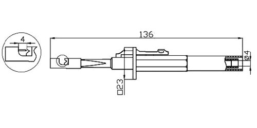 hrot - propichovací háček AX-CP-03