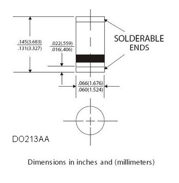 ZMM … /0,5W smd  (BZV55C …)