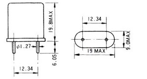 krystal Q 5,000 MHz HC-6/U