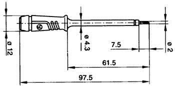 měřící hrot ZH2-R