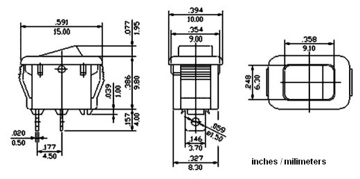 kolébkový vypínač MR5110F5BB