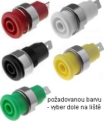 přístrojová zdířka izolovaná 324-LG