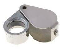 lupa ruční 6x zvětšení, průměr čočky 15mm