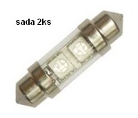 AUTO LED C5W 12V 10x36mm (2ks)
