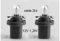 AUTO LAMP B8,5d-12V-1,2W (2ks)
