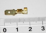 faston vidlice FVK 4,8 Mosaz