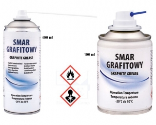 grafitové mazivo SMAR-GRAF 400ml