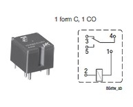 relé 12V-V23086-C1001A403