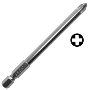 utahovací bit prodloužený PH 2 x 90mm (NAREX 8045-02)
