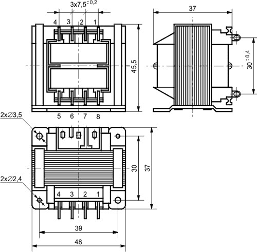 HTR6VA-1x10V (TS 6/34 INDEL)